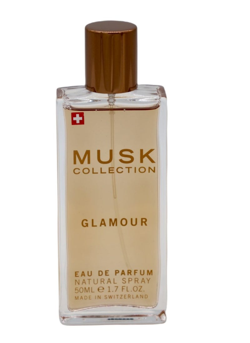 Musk Collection 🟣 Musk Collection Glamour Eau de Parfum – 50ml  - Image 1