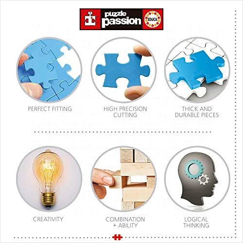 Educa Antique World Map 1000-Piece Puzzle, Brown, (15159) - Image 5