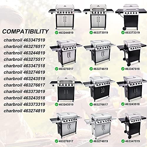 Adviace Repair Kit for Charbroil 463347519 463276517 463244819 463347518 463275517 463276617 463243518 463274619 463373019 Grill Replacement Parts - Image 2