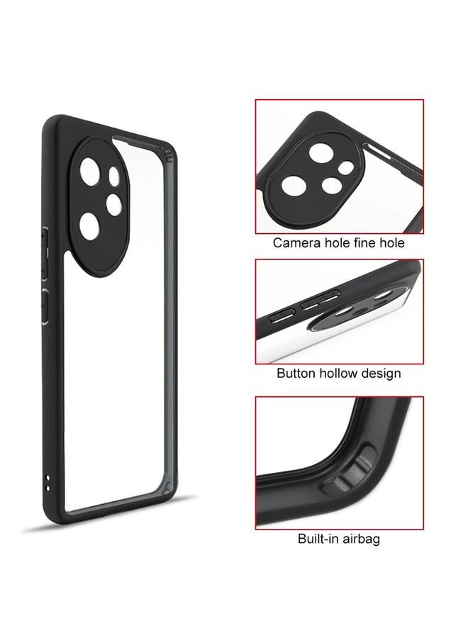 S-TOP Case For Honor 100 Pro Frosted TPU + Transparent PC Phone Case - Image 3