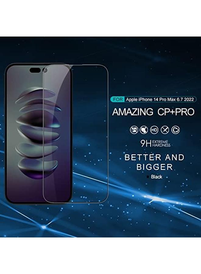 Nillkin Cp Plus Pro Anti Explosion Glass Screen Protector 0.33Mm 2.5D Designed For Iphone 14 Pro Max Black - Image 3