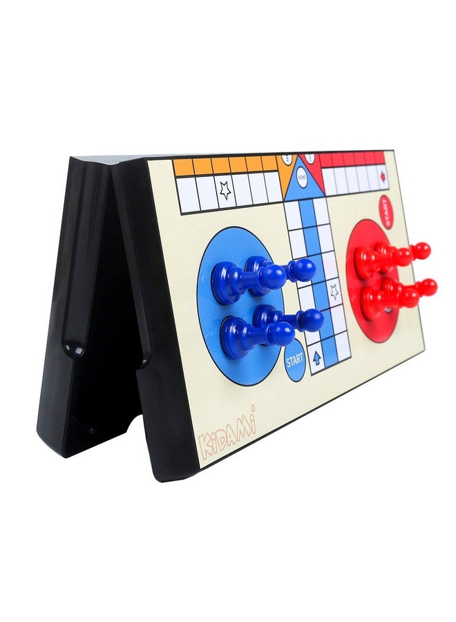 KIDAMI Ludo Magnetic Board Game Set, Folding and Light-Weight for Carrying, Gift for All Age (10 X 10 inches) - Image 3