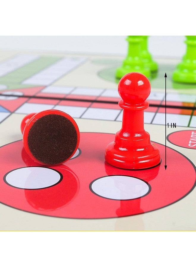 KIDAMI Ludo Magnetic Board Game Set, Folding and Light-Weight for Carrying, Gift for All Age (10 X 10 inches) - Image 5