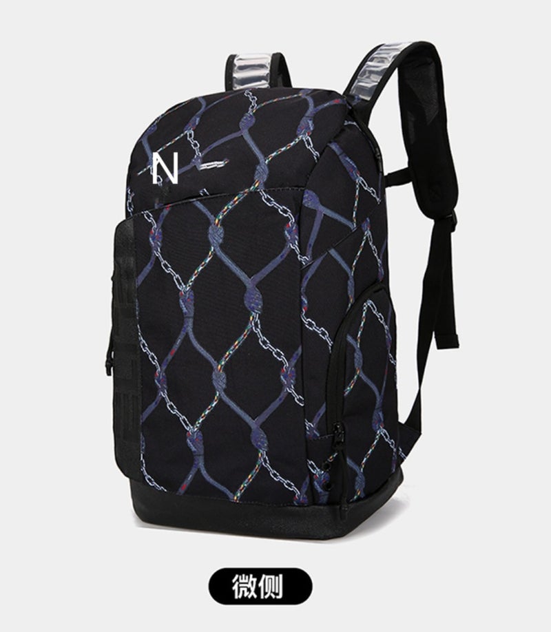 Leisure Sports Fitness Basketball Air Cushion Backpack Student Computer Bag Large Capacity Outgoing Storage Travel Bag 5880 letters - Image 2