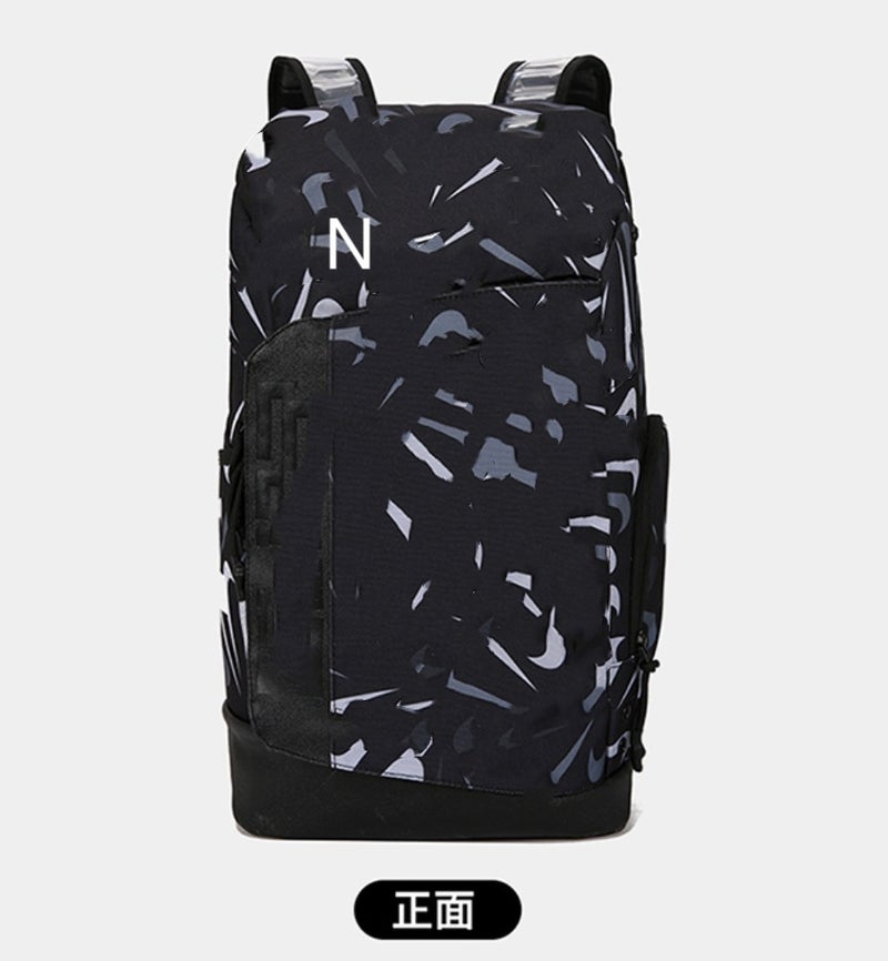 Leisure Sports Fitness Basketball Air Cushion Backpack Student Computer Bag Large Capacity Outgoing Storage Travel Bag 5880 letters - Image 4