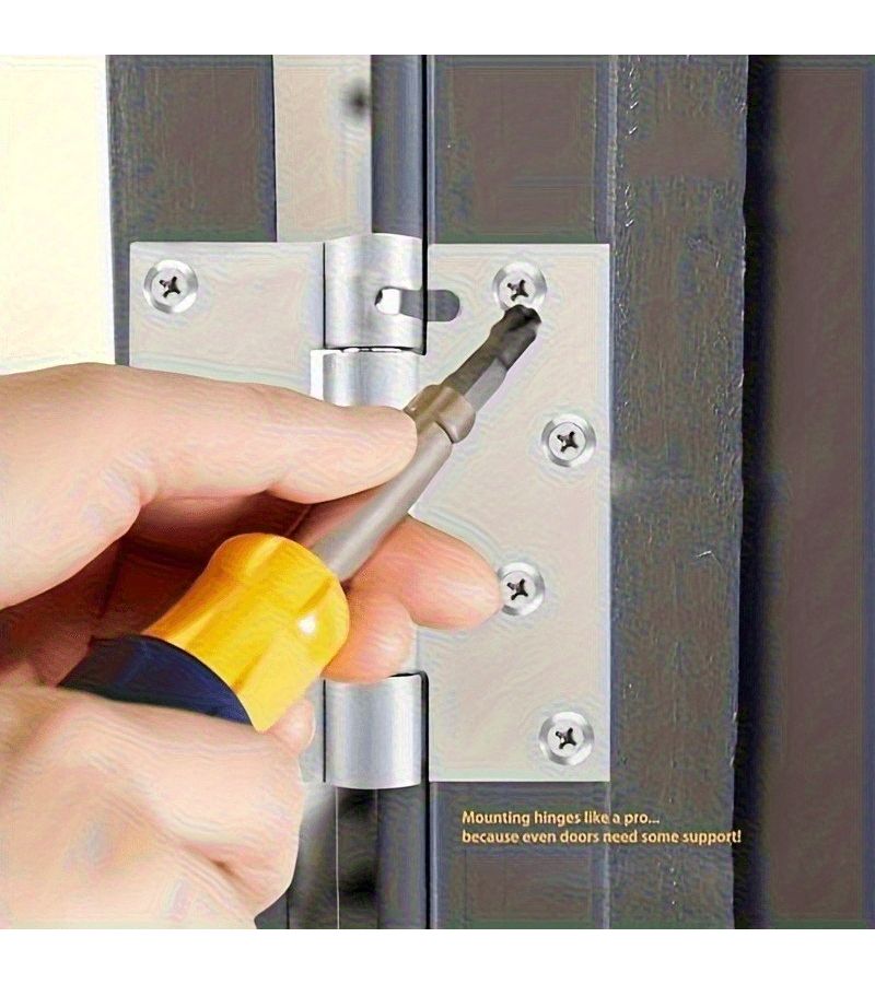 Heavy Duty Spring Hinges 2pcs Automatic Closing Hinges - Image 4