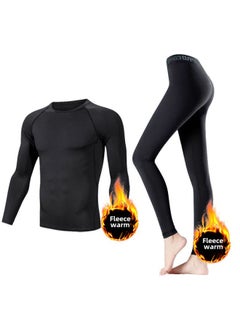 Swimsuit Women's Split Large Size Conservative Swimming Trunks For Chubby Girls Long-sleeved Trousers For Students Sunscreen Diving Suit-Color:Women-black Line Elite Two-piece (plus Velvet)-Size:3XL