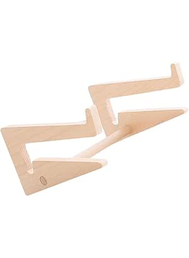 Wood Laptop Stand Portable Desktop Rack With Storage Shelf For Home Office Wooden - Image 1