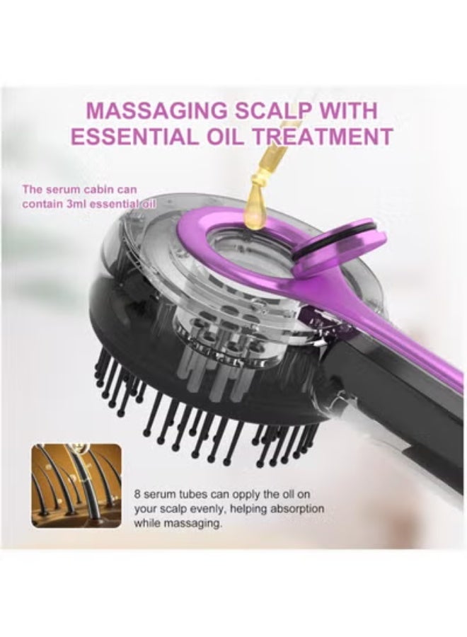 ELTRAZONE Hair Massager Scalp Massager – Multi-Function Electric Scalp Massage Comb for Hair Growth, Hair Oil Diffuser, 2-in-1 Hair Brush & Head Massager with 3 Modes, Stimulates Scalp, Relieves Stress, Reduces Dandruff, Improves Hair Health – Black Edition for Men and Women in UAE - Image 5