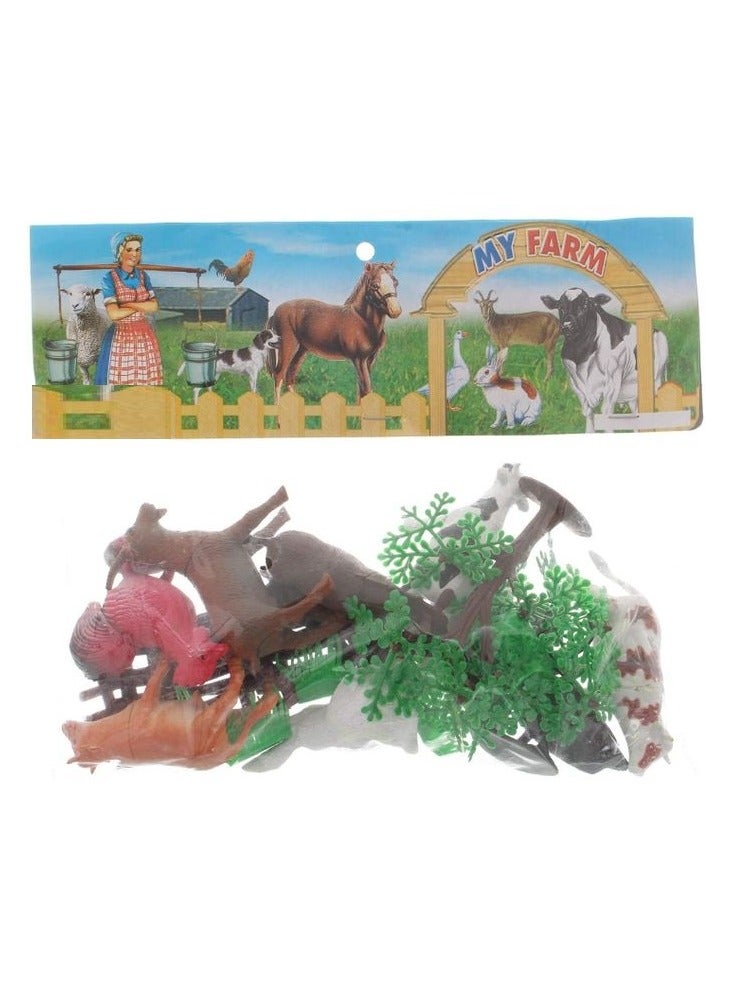 My Farm Animal Farm Set for Children - Unisex, Multi Color 