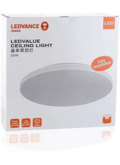 LEDVANCE LEDvance LEDvalue Ceiling Gen4 20W/865 100-240V LED Luminaire, White  - Image 4