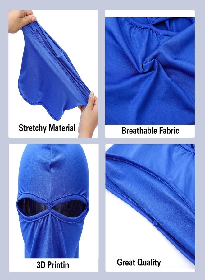 Cutewing Balaclava Mask 3D Print Full Face Mask Cooling Neck Gaiter Sun Protection Face Cover Mask Windproof Ski Mask, Solida, L/One size - Image 4