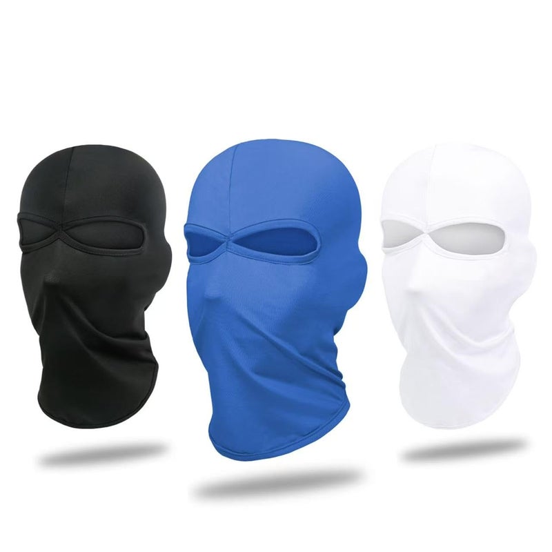 Cutewing Balaclava Mask 3D Print Full Face Mask Cooling Neck Gaiter Sun Protection Face Cover Mask Windproof Ski Mask, Solida, L/One size - Image 1