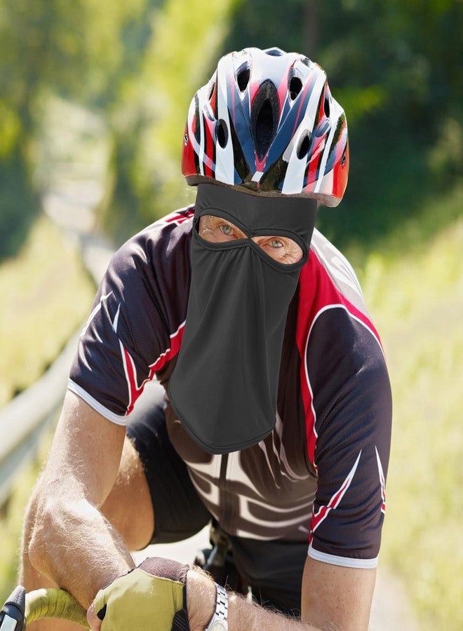 Cutewing Balaclava Mask 3D Print Full Face Mask Cooling Neck Gaiter Sun Protection Face Cover Mask Windproof Ski Mask, Solida, L/One size - Image 5
