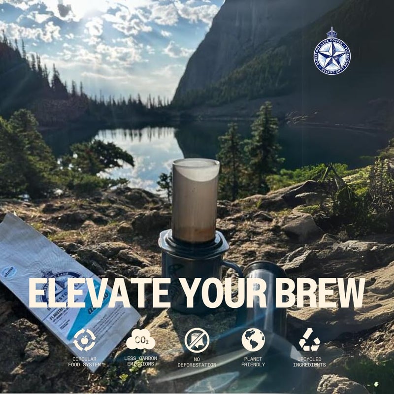 Atomo Bluestone Lane Flagstaff Remix Roast. Atomo Ground Coffee Collaboration, Sustainable Low-Acid Ground Coffee for Drip, French Press, and Pour-Over - 12oz (340g) - Image 4