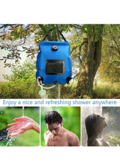 Solar Shower Bag,5 gallons/20L Solar Heating Camping Shower Bag with Removable Hose and On-Off Switchable Shower Head for Camping Beach Swimming Outdoor Traveling Hiking - pzsku/Z45F02AA9B559A2D59CECZ/45/_/1698631732/39499c41-a1a9-4df1-bc63-24df76a1db7a