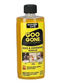 Goo Gone Citrus Scent Surface Safe Adhesive Remover Liquid Yellow 8oz 2087  - Image 1