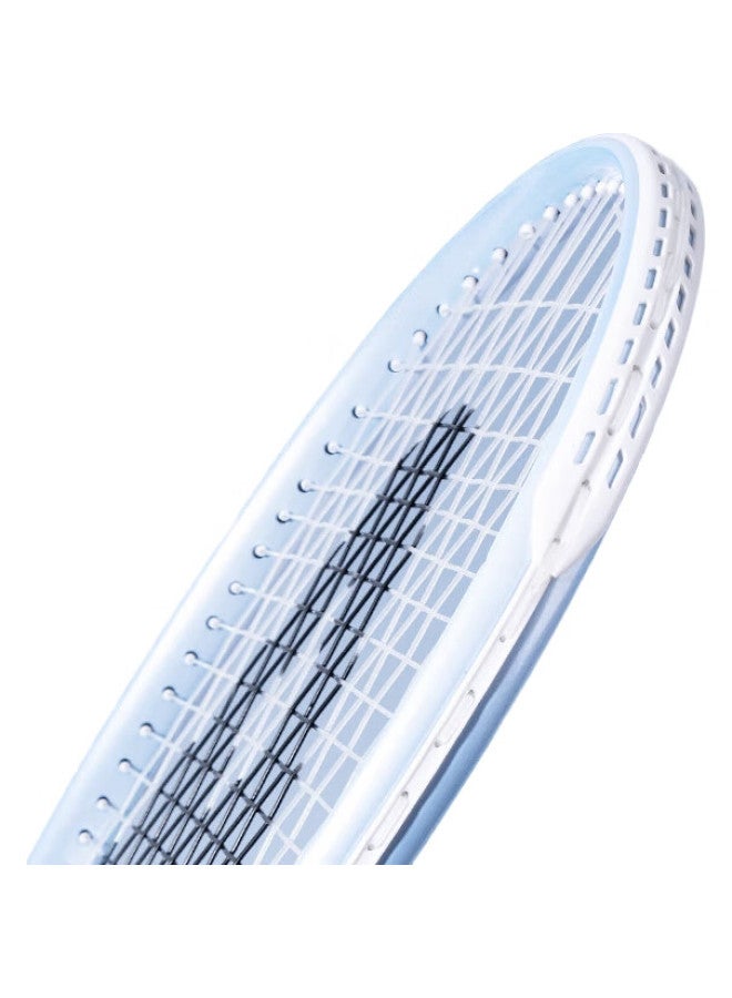 Deli & Anget Entry-Level Training Tennis Racket, Beginner'S Entertainment Sports Wear-Resistant Aluminum Alloy Single Racket Set, Youth Blue - Image 3