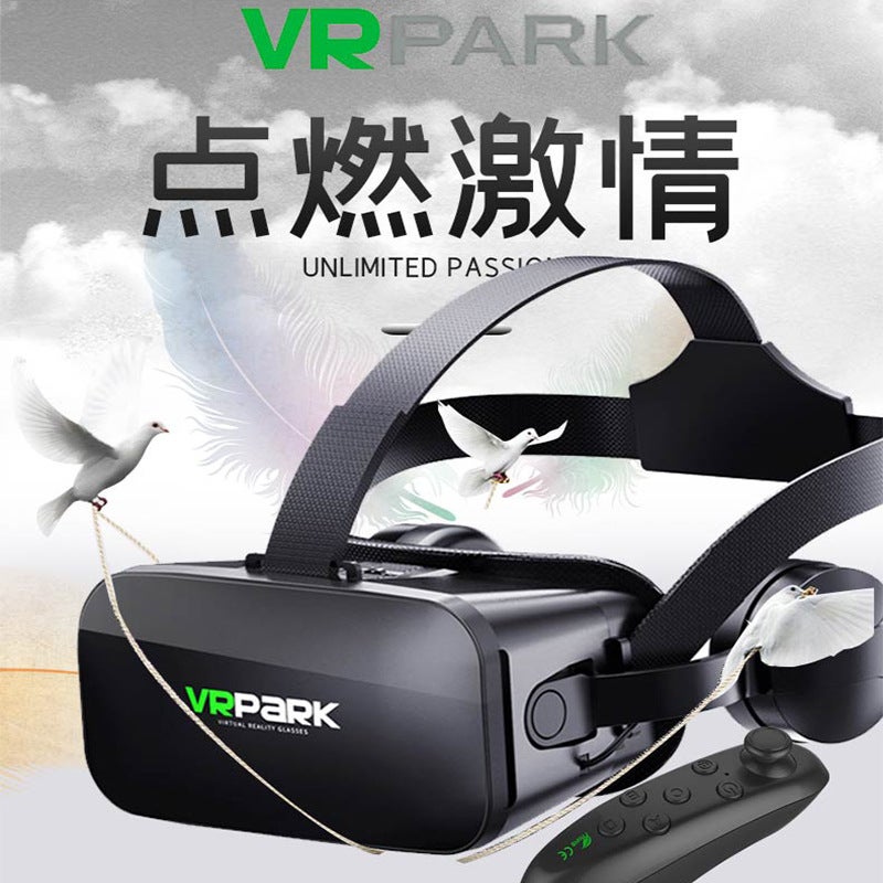 نظارات VR جديدة للهاتف المحمول 3D صندوق الألعاب رأس-mounted 4K الكل في واحد بانورامي دروبشيبينغ نظارات VR الذكية - Image 4