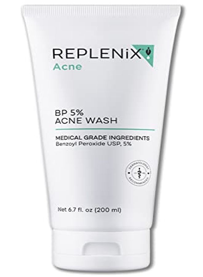 Replenix Benzoyl Peroxide 5% Acne Wash  - Image 1
