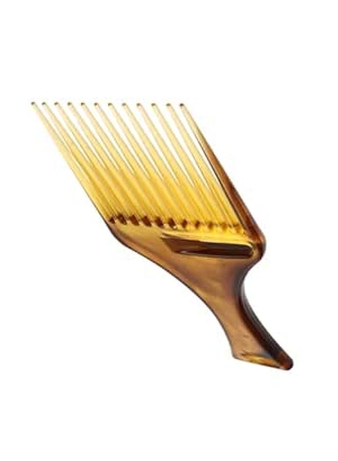 Amber Wide Tooth Comb For Curly And Wet Hair Gentle Detangling Vintage Styling Tool - Image 1