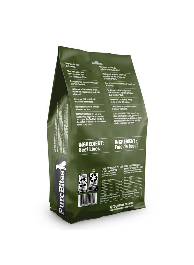 PureBites Beef Freeze Dried Dog Treats, 1 Ingredient, Made in USA, 44oz - Image 3