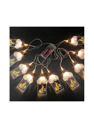 Eid And Ramadan LED String Light With 10 LED Multicolour - pzsku/Z45F0612F6F9A4FEF903EZ/45/_/1676631999/ae5f6ab1-7d56-48a8-baee-203509964423