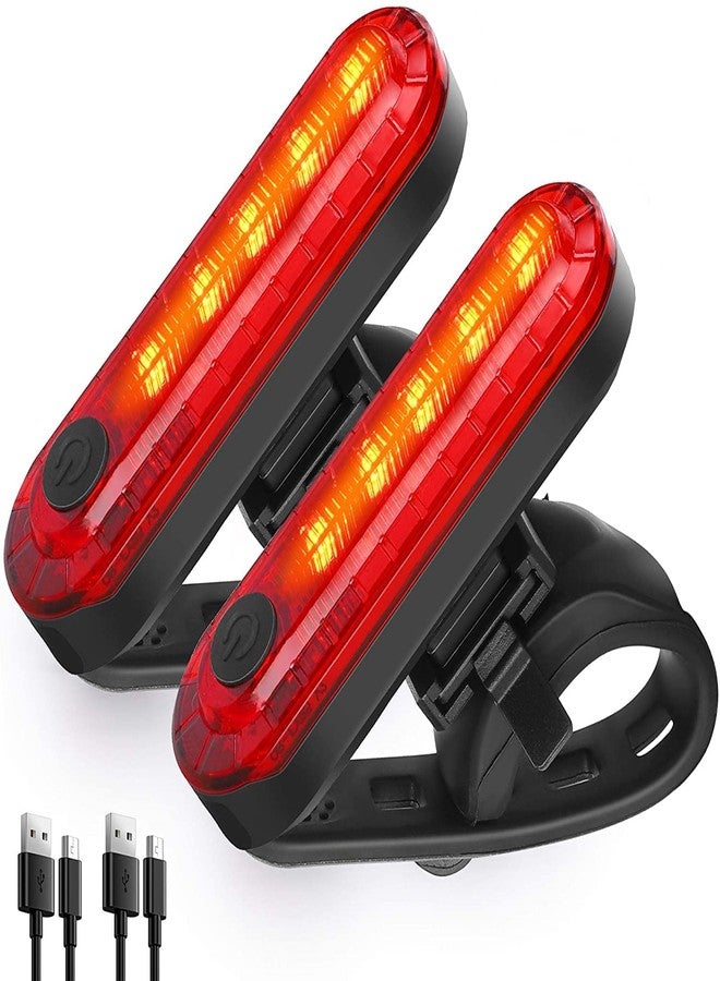 Redvant 120 Lumens Rechargeable USB Rear Light Bicycle Cycling Taillight LED Waterproof MTB Road Bike Lamp Rear Light for Bicycle - Image 1