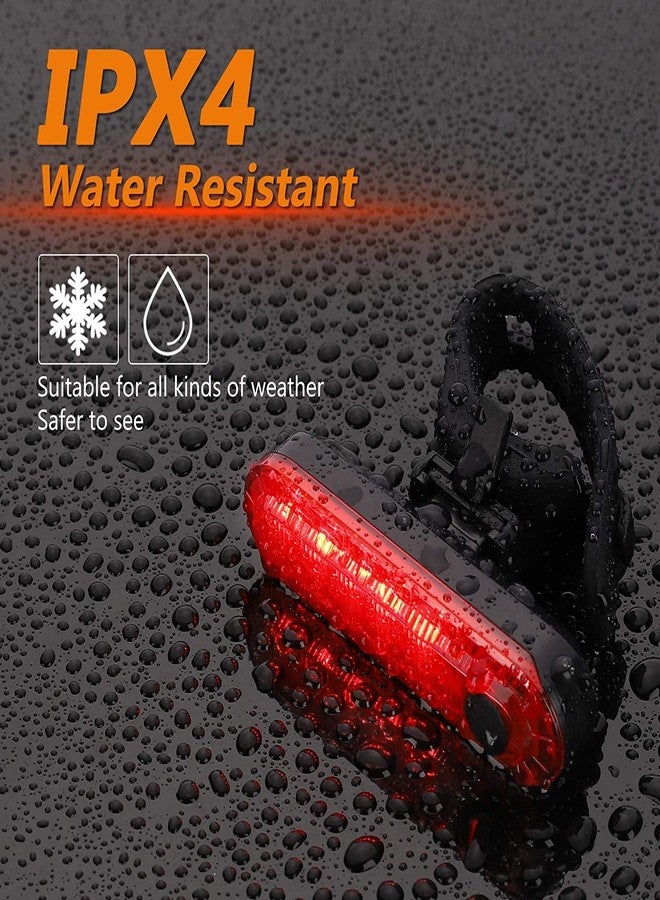 Redvant 120 Lumens Rechargeable USB Rear Light Bicycle Cycling Taillight LED Waterproof MTB Road Bike Lamp Rear Light for Bicycle - Image 2