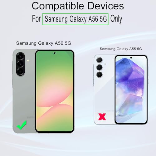 Ibywind Screen Protector For Samsung Galaxy A56 5G 672 Pack9H Hardness Tempered GlassWith 1Pc Camera Lens Protector1Pc Back Carbon Fiber FilmEasy to Install - Image 3