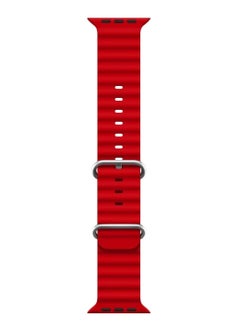ELTRAZONE Ocean Band Compatible with Apple Watch Ultra Band Men Women, Adjustable 49mm/45mm/44mm/42m Loop Sport Fluoroelastomer Breathable for Apple Watch Ultra iWatch Series 8  - Image 2