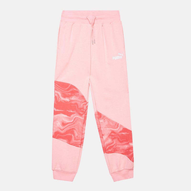 PUMA Kids' POWER Marbleized Sweatpants - Image 1
