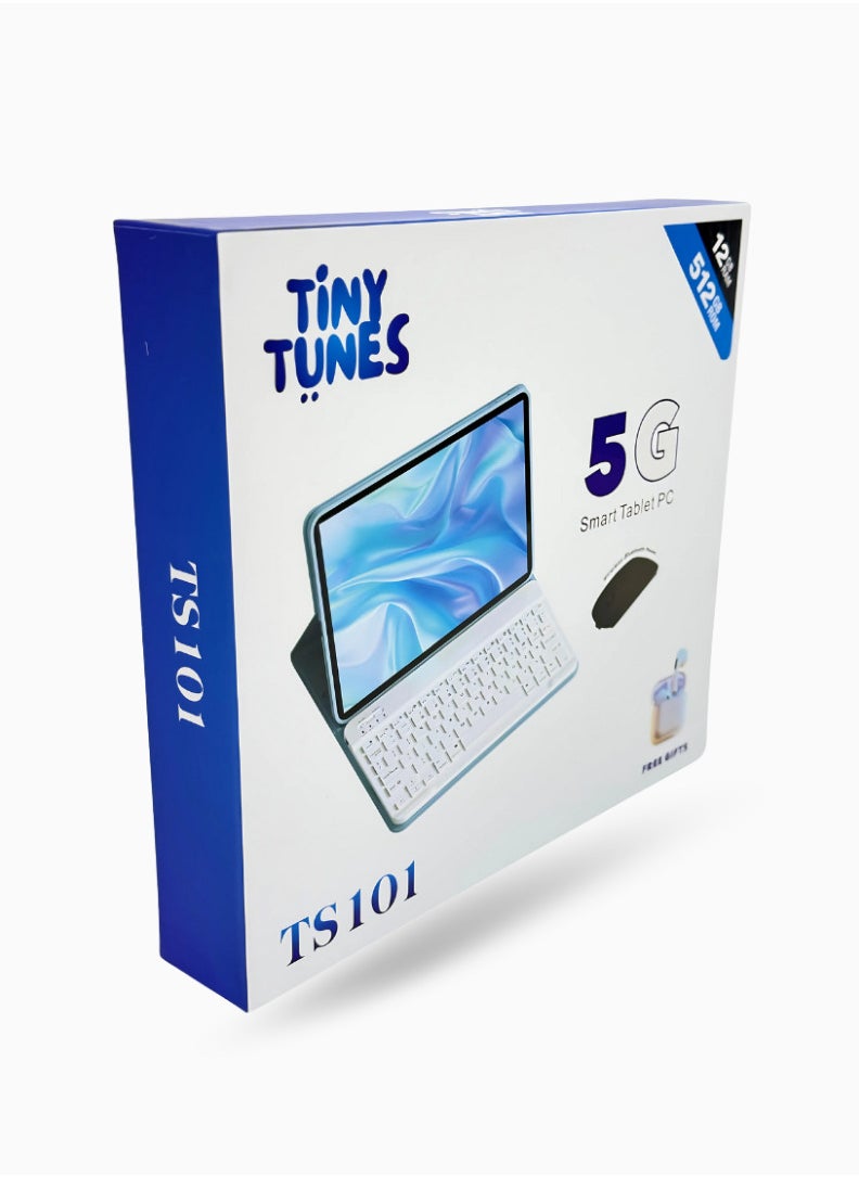 Tiny Tunes - TS 101 Smart Tablets 5G 12GB RAM 512GB ROM WIFI - Image 1