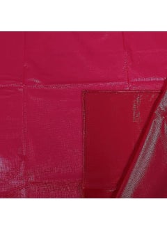 NORTH FIELD North Field Waterproof Plastic Mattress Protection Sheet for Baby and Adult Poly Plastic Rubber Double Bed Sheet Double BedKing Size 72 x 75 Inch Red  - Image 3