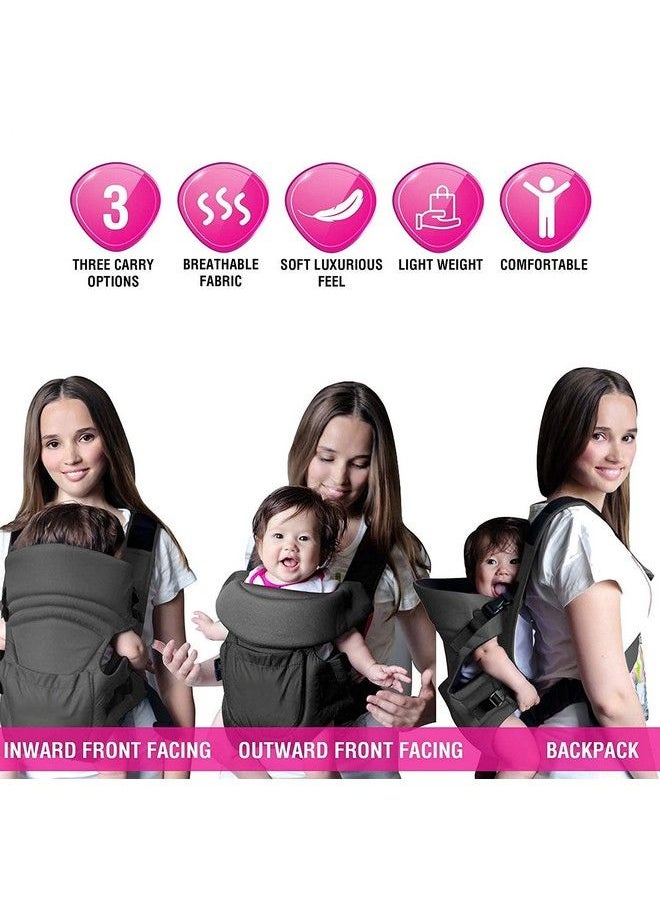 3In1 Adjustable Baby Carrier Sling Backpack Bag (5. 3 In 1 Position Black) - pzsku/Z45F0BCE05D9457E62181Z/45/_/1692785104/2f4e8c05-7b1b-44ef-814e-c13d2f16a57d