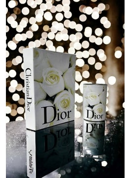 2-Piece Decorative Book Box & Cylinder Box Set Dior Cream Rose Box Set - pzsku/Z45F0CE8D3CE7EAC9FFA2Z/45/_/1731069757/3f424132-0637-4611-9fa9-875da4816dce