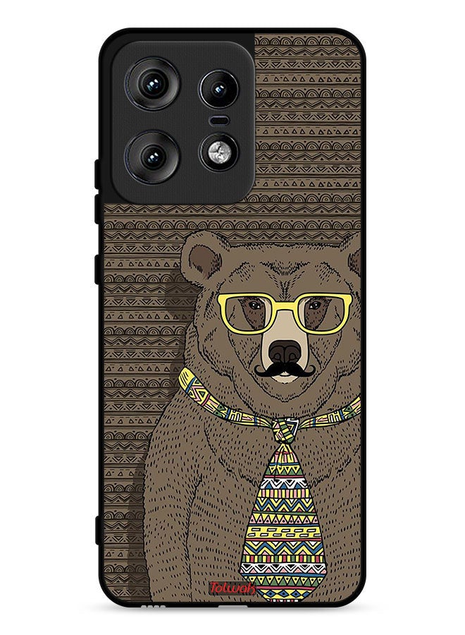 Tolwak Motorola Edge 50 Pro 5G Protective Case Cover Mr Wolf - Image 1