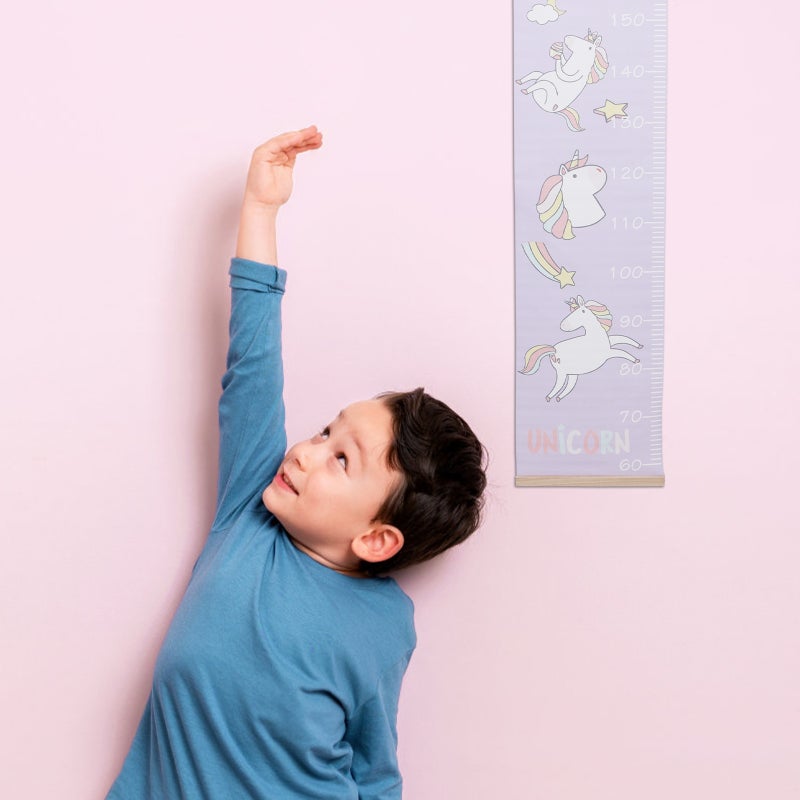 2pcs Themed Growth Height Chart Wall Hanging Kids Growth Chart Measuring Ruler - Image 3