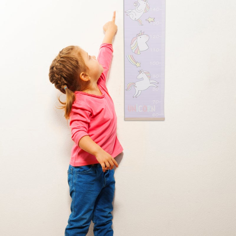 2pcs Themed Growth Height Chart Wall Hanging Kids Growth Chart Measuring Ruler - Image 4