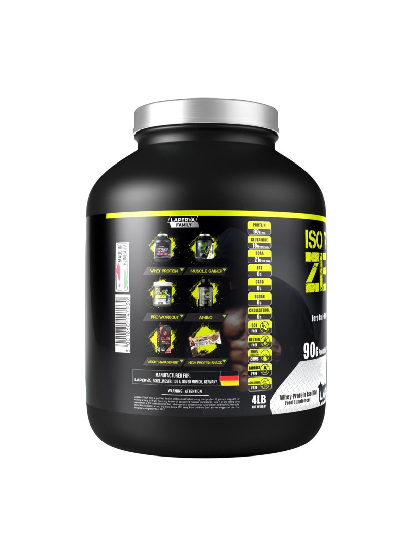 Laperva Iso Triple Zero Next Generation, Choco Peanut, 4 LB - Image 2