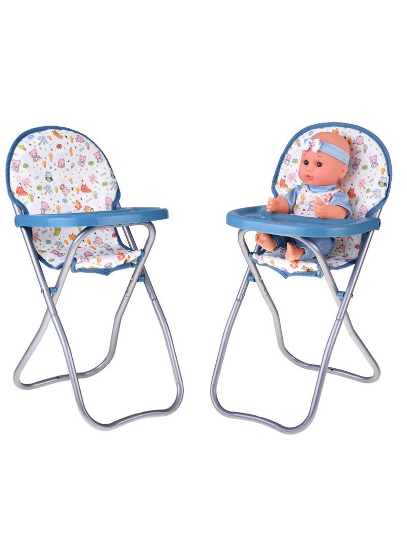 Toy Box Toy Baby Doll With Stroller and a Set of Accessories  For Children Over 3 years Old - Image 3