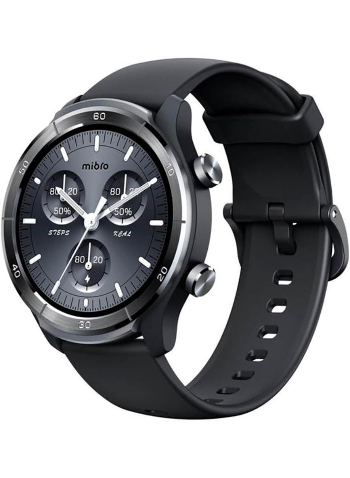 Mibro A3 Smartwatch 1.39 Inch Bluetooth Calling GPS 2ATM Waterproof  - Dark Gray - Image 3