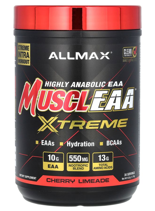 Allmax MUSCLEAA™ Xtreme Cherry Limeade 1.17 lbs (532 g) - Image 1