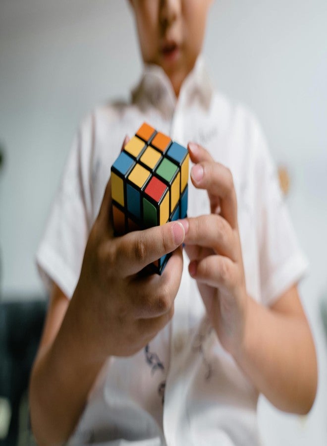 ROARIFY 3x3 Magic Cube Set | High-Speed Puzzle Cubes for Kids & Adults | Multicolor Large & Small Combo (Set of 2) - Image 2