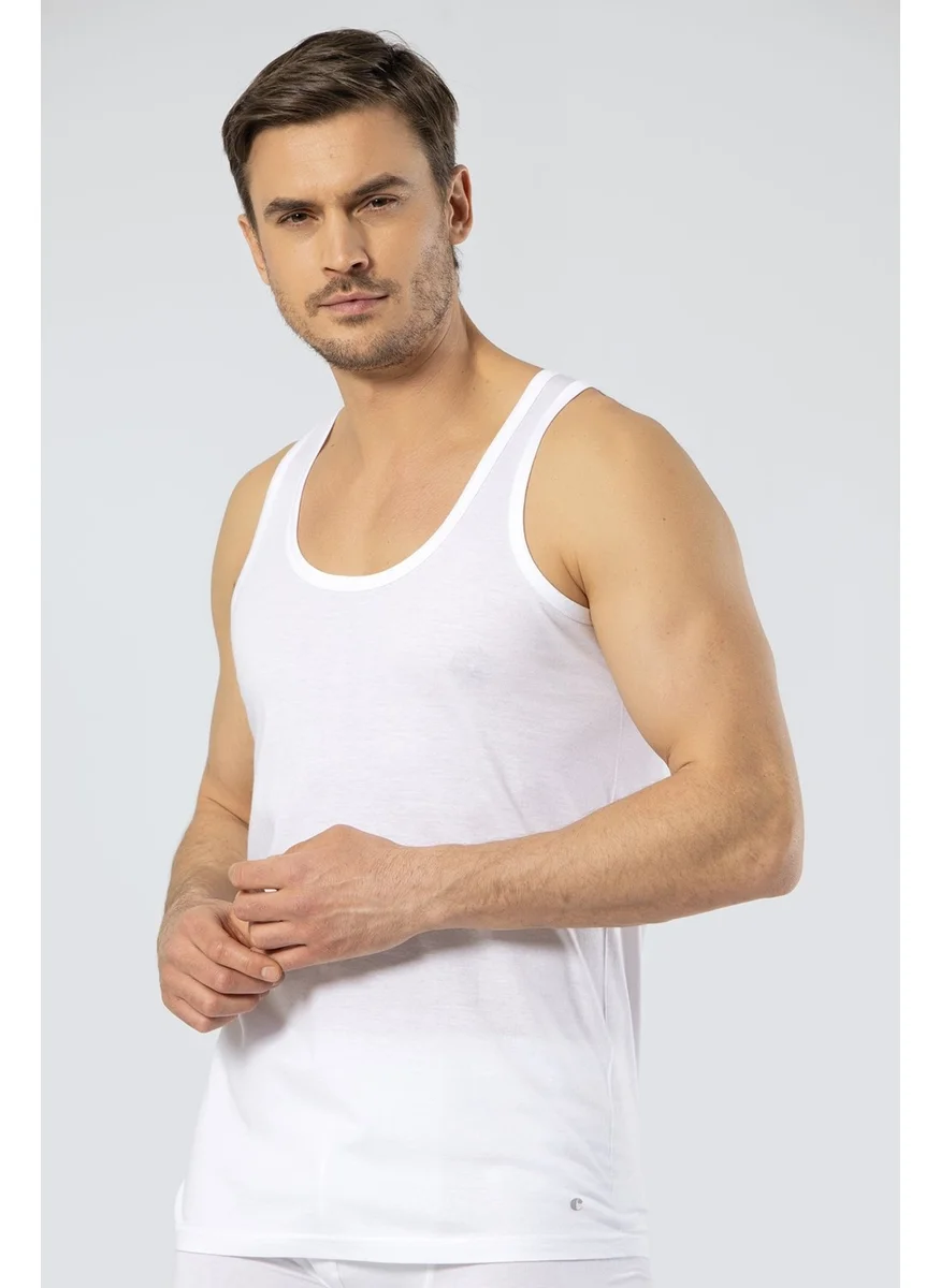 cacharel 1201 White Jersey Men's Undershirt
