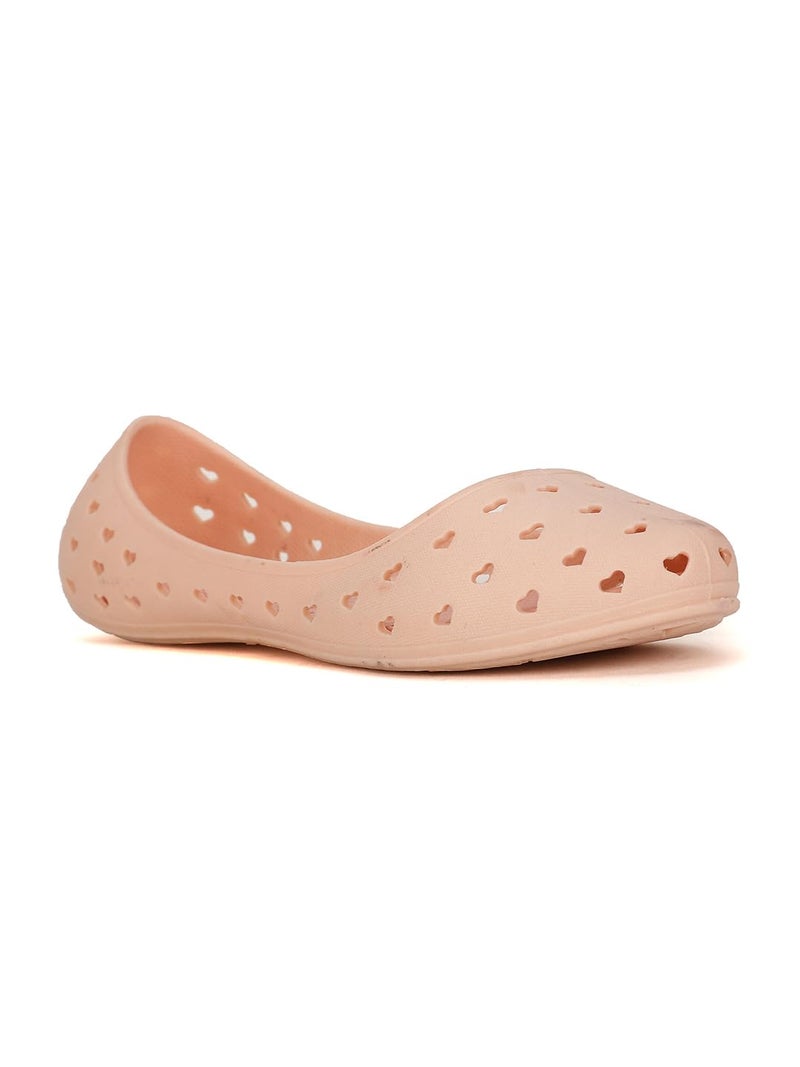 Bata Hearts Ballerina E Women's Pink Ballerina - 7 UK (5525020) - Image 2