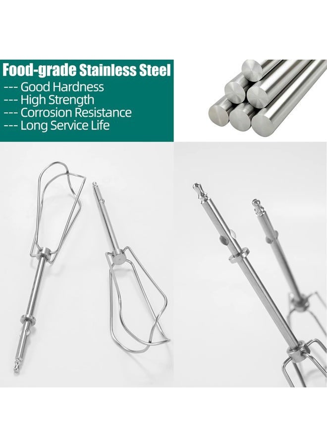 ALOCS Hand Mixer Beaters Replacement for Cuisinart - CHM Series HM-50 HM-70 CHM-3 CHM-7PK Hand Mixer, Stainless Steel Turbo Beater Parts # CHM-BTR Whisk Attachments - Set of 2 - Image 4