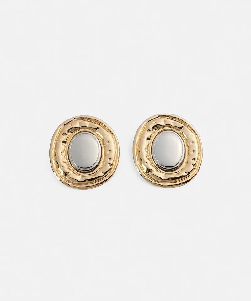 ابيكول Two-Tone Earrings