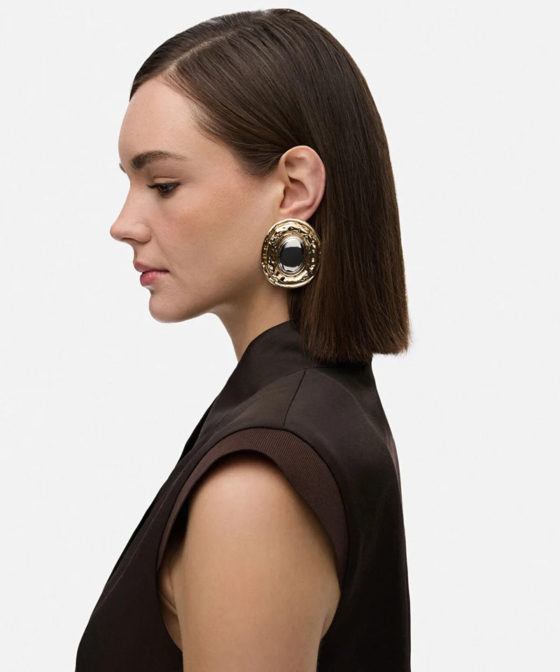 ابيكول Two-Tone Earrings