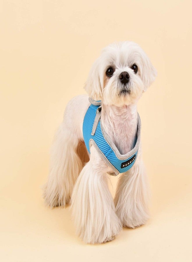 Puppia Soft Vest Harness B II - Sky Blue - L - Image 4